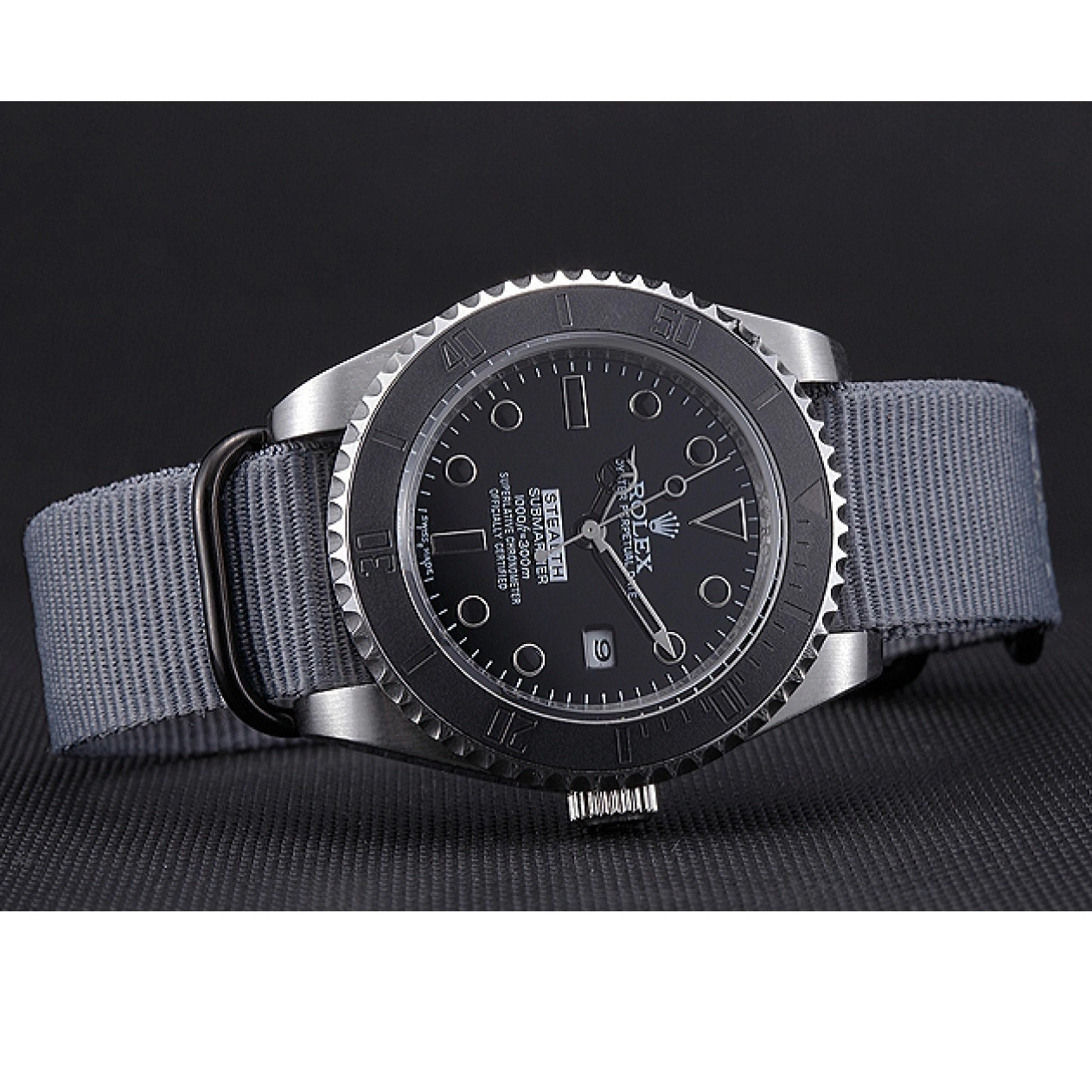 Aaa replica watch Stealth Submariner Grey Rolex 621991 0801